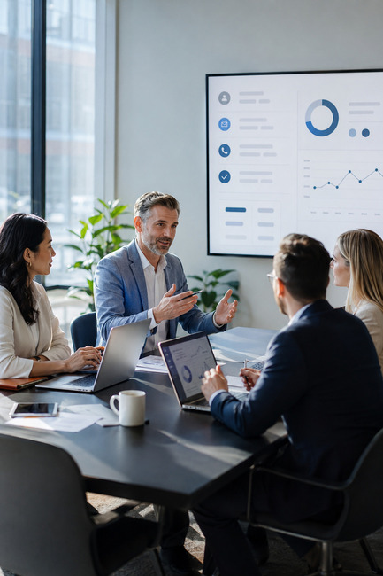 Modern CRM platform with omnichannel customer engagement and business integration
