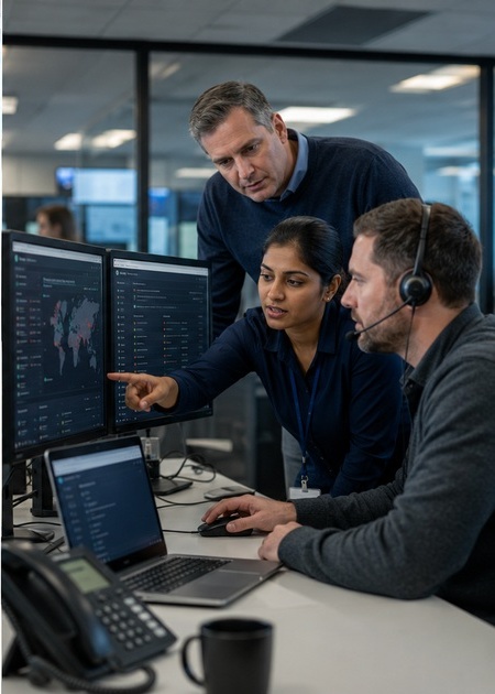 Endpoint security monitoring and response readiness