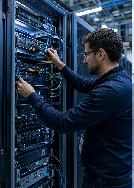 Server and network management operations