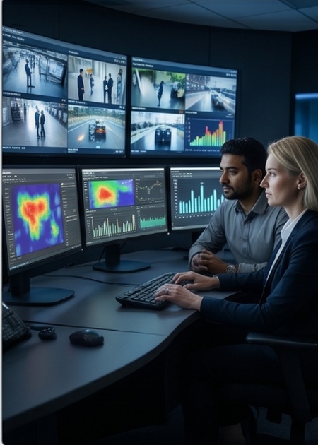 AI video analytics for industrial safety security and operations