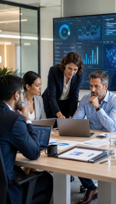 AI-enabled vulnerability intelligence dashboard reviewed by security team